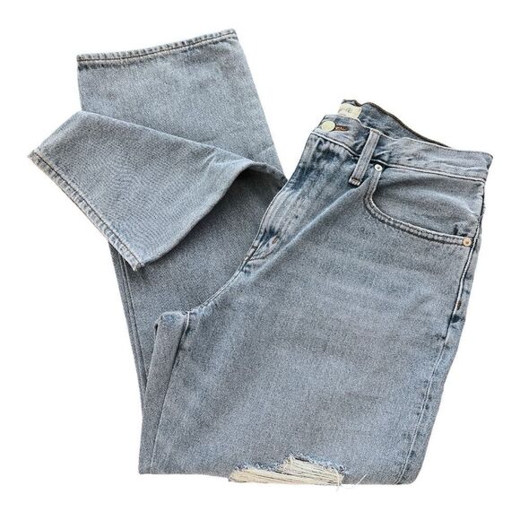 Madewell Baggy Straight Ripped Edition in Earlhurt Wash 
Size 30P - Picture 3 of 8